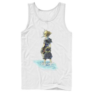 Men's Kingdom Hearts 1 Beach Sora Tank Top - 1 of 4