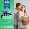 Ultra Fresh 2 Pack 3X Platinum Liquid Laundry Detergent up to 320 Loads, Original Green - Deep Cleaning Power and Fresh Scent for Washing Clothes - 4 of 4
