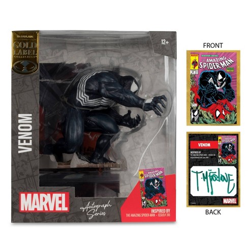Mcfarlane Toys Marvel Venom Gold Label Autograph Series Action Figure Target
