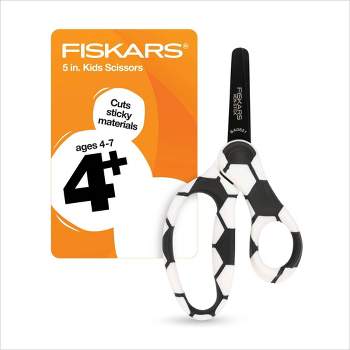 Fiskars 5" Non-Stick Sport Blunt Kids' Scissors