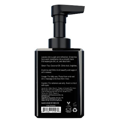Blackwood for Men BioNutrient Foaming Face Wash - 4.55 fl oz: Vegan, Paraben-Free, With Green Tea, Suited for All Skin Types