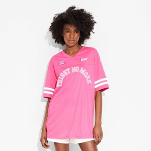 Adult Poppi Football Graphic Jersey - Pink - 1 of 4