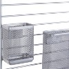 Mesh Additional Wall Organization Tools Silver - Brightroom™: Steel Desk & File Organizer for Office Supplies - 3 of 4