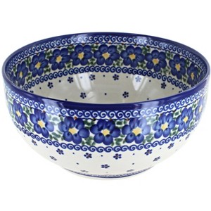 Blue Rose Polish Pottery 75 Vena Large Mixing Bowl - 1 of 1