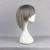 Unique Bargains Women's Halloween Wigs 13" Gray with Wig Cap - image 4 of 4