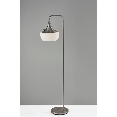 Eliza Floor Lamp Silver - Adesso