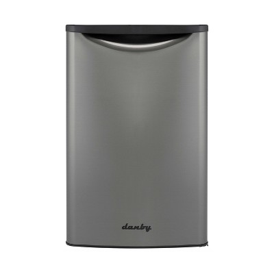 Danby 4.4 cu. ft. Contemporary Classic Compact Refrigerator in Stainless Steel