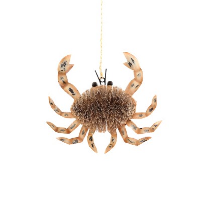 Gallerie II Natural Crab Christmas Xmas Ornament