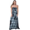 Riviera Sun Womens Maxi Dress  Smocked Adjustable Strap Long Sundress  Summer Dresses - 4 of 4