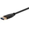Monoprice USB 3.0 Type-A to Type-A Cable - 1.5 Feet - Black, For Data Transfer, Modems, Printers, Hard Drive Enclosures - Select Series - 3 of 4