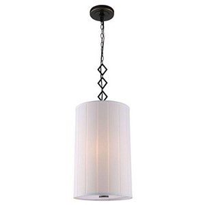 Elegant Lighting Luna Collection Chandelier D:13 H:23 Lt:2 Bronze Finish - 1 of 1