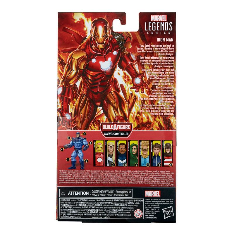Marvel Legends Series Iron Man Action Figure, 4 of 11