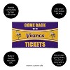 Evergreen Come Back with Tickets Minnesota Vikings 28" x 16" Woven PVC Indoor Outdoor Doormat - 3 of 4