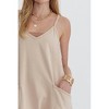 Women's V-Neck Jumpsuit - entro - 4 of 4