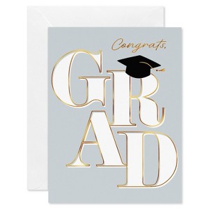 10ct Blank Graduation Card Pack, Congrats Grad, Includes Envelopes : Target