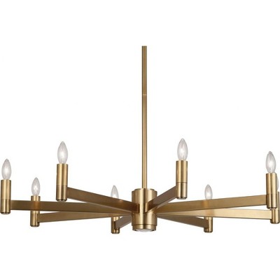 Robert Abbey Lighting Delany - Light Chandelier in  Antique Brass