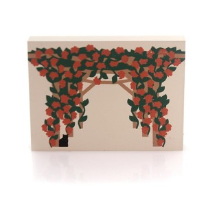 Cats Meow Village 2.0 Inch Rose Arbor Accessory Flower Garden Village Accessories - 1 of 1