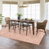 coucheta Machine Washable Area Rug for Living Room, Modern Non-Slip Stain Resistant Low Pile Soft Foldable Accent Carpet, for Bedroom, Dining Room - 2 of 4