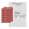 Home Weavers Elegance Essentials 550GSM 100% Cotton Zero Twist Super Absorbent Bath Towel Set - 2 of 4