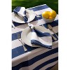 Design Imports  Nautical Blue Cabana Stripe Outdoor Tablecloth 60X120 - 2 of 4