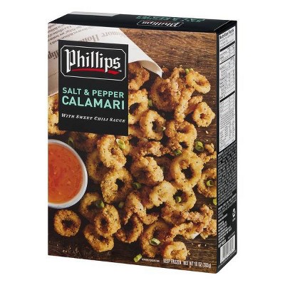 Phillips Salt &#38; Pepper Calamari - Frozen - 10oz