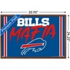 Trends International NFL Buffalo Bills - Bills Mafia Framed Wall Poster Prints - 3 of 4
