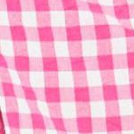 raspberry gingham