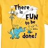 Men's - Dr. Seuss - Fun To Be Done Short Sleeve Graphic T-Shirt - 2 of 4