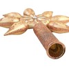 Blu Bom 12.0" Champagne Glitter Swirl Finial Finial Christmas  -  Tree Toppers - 3 of 3