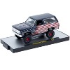 1974 Chevrolet K5 Blazer "Iron Eagle" Dark Blue with American Flag Graphics Limited Ed 1/64 Diecast Model Cars by M2 Machines - 2 of 3