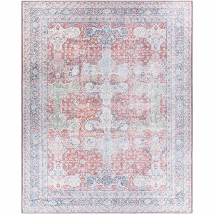 Hauteloom Rust Goma Vintage Washable Area Rug - 1 of 4