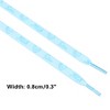 INSPIRE CHIC Flat Heart Printed Shoe Lace for Sneakers Athletic 1 Pair - 3 of 4