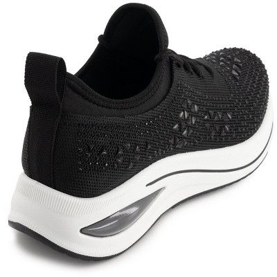 Женские кроссовки Andrea Women’s Stylish Knit Sneakers for Everyday Wear 90300 BLACK 7 — фото 3