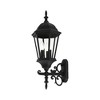 Livex Lighting Hamilton 3 - Light Wall Light in  Textured Black - 4 of 4