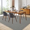 Printed Area Rug, Realistic Braided-Look Textured Design, Machine Washable Non-Shedding Rug, Soft Non-Slip Indoor Carpet Durable Fade-Resistant - 4 of 4