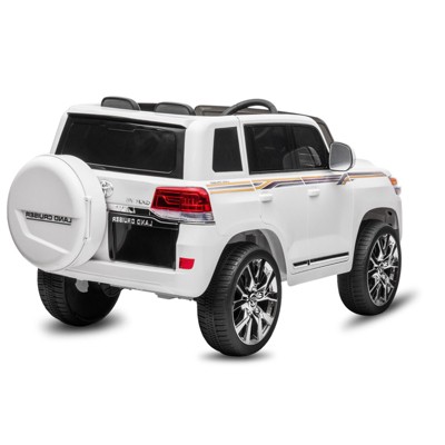12V Electric Kids Ride On Car Truck with Remote Control, Double Doors, Music, Lights, Safety Belt