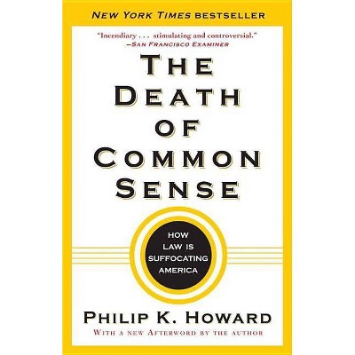 The Death of Common Sense - by  Philip K Howard (Paperback)