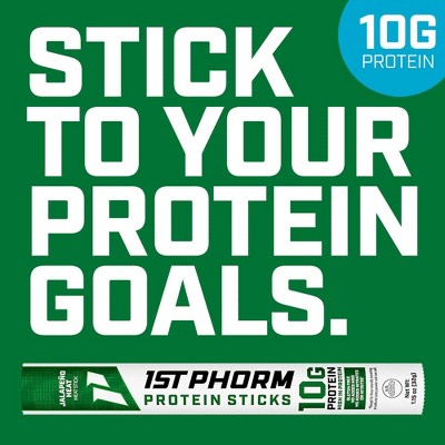 1st Phorm Jalapeno Heat Protein Meat Sticks - 9.2oz/8ct