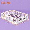 ROOMTEC Floor Bed with Safety Guardrails and Door for Kids - 3 of 4