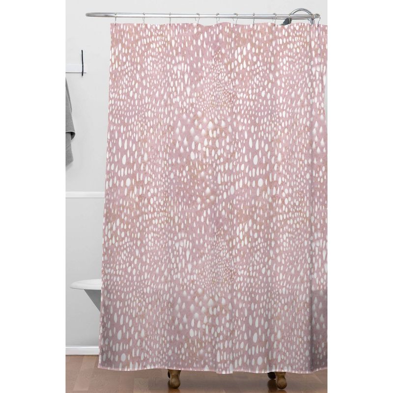 Schatzi Animal Skin Shower Curtain Pink - Deny Designs, 3 of 7