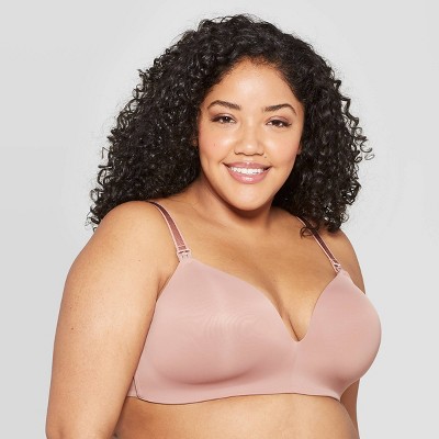 Women's Nursing Wirefree Bra - Auden™ Mauve 40DD