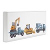 Stupell Industries Construction Vehicles Driving Illustration, 30" x 13" - 3 of 4