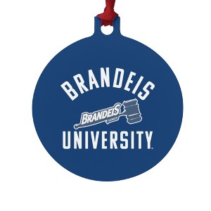 Brandeis University Judges Logo Aluminum Holiday Christmas Tree Ornament - 1 of 4