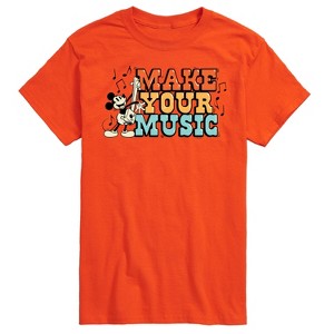 Men's - Disney - Make Your Music Short Sleeve Graphic T-Shirt - 1 of 4