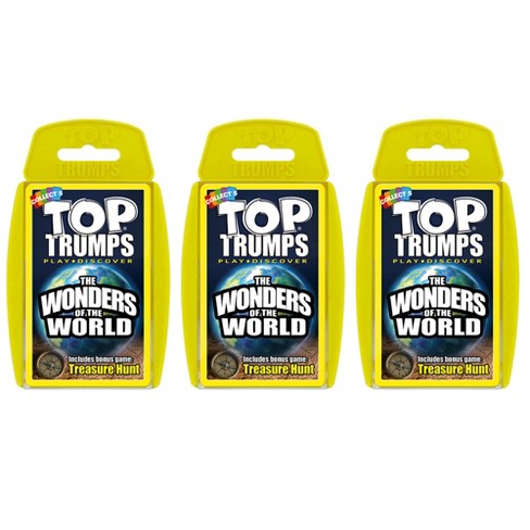 Wonders of the World Top Trumps Card Game 