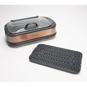 PowerXL 1500W Smokeless Grill Pro with Griddle Plate Refurbished K54319 - 1 of 4