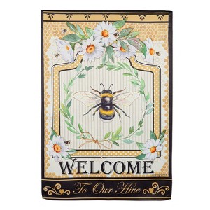 Humble Bee Suede House Flag - 1 of 1