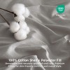 Bedsure Comforter Set – Cotton Fabric with Microfiber Fill, All-Season Bedding - 3 of 4