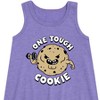 Girls' - Instant Message - One Tough Cookie Graphic Sleeveless Aline Dress - 2 of 4