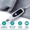 33*17in Extra Large Electric Heating Pad with 4 Temperature Settings & 2-Hour Auto Shut-Off, Soft Heating Pad, Machine Washable - 2 of 4